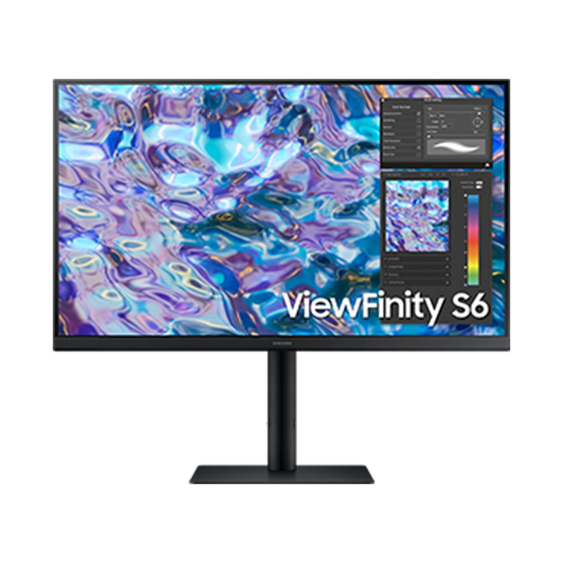 Monitor Samsung Viewfinity S6 27B610, 27" LCD IPS, QHD 2K (2560x1440), HDMIx2/DP/HP-IN